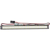 Resim 1/10 Rc Araçlar İçin 48 Ledli Metal Çatı Aydınlatma Barı - 3 Modlu Scx, Trx-4, D90 Uyumlu 