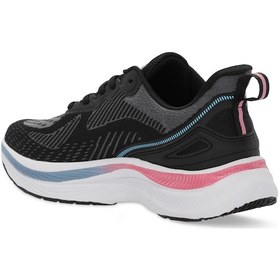Resim Slazenger WETFORD Kadın Siyah / Koyu Gri Koşu & Yürüyüş Spor Ayakkabısı 