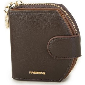Resim Nas Bag Kadın Çok Fonksiyonlu Cüzdan Kahve Nero Çok Renkli 
