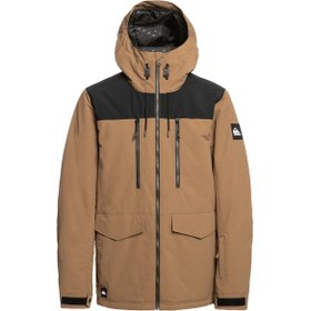 Resim Quiksilver Quıksılver Faırbanks Jk Erkek Snowboard Ceketi Kahve Kahve Kahverengi 