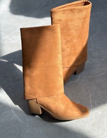 Resim topuksarayı Kadın rissa kovboy çizme - taba 