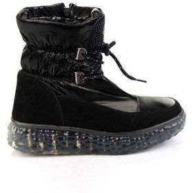 Resim Parlak Siyah Kadın Bot & Bootie K02102031467 Parlak Siyah 