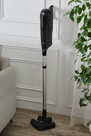 Resim HOMEND Dustroyer 1272H 2 in 1 Metal Borulu Kablolu Dikey Süpürge Siyah 
