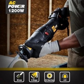 Resim Mabeyn Cat DX5120 1200WATT Profesyonel Tilki Kuyruğu Testere 