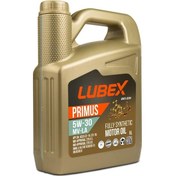 Resim Lubex Primus 5W-30 Mv-La Dpf Tam Sentetik Motor Yağı 4 x 5 L 