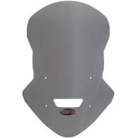 Resim GP Kompozit Honda NC 700 X / NC 750 X 2016-2020 Uyumlu Ön Cam Füme 48 cm 