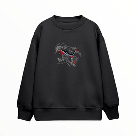 Resim Puma - Çocuk Sweatshirt - Siyah / 7-8 