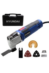 Resim Hyundai HMLT260 Fonksiyonel Raspalama 260W Derz Kazıma Bıçağı Hediyeli 