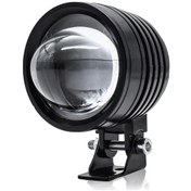 Resim Geeksen Adet Motosiklet Spot Işığı Motosiklet Led Sürüş Işığı Sis Lambası Beyaz Ve Amber Led Motosiklet Farları 