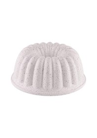 Resim Taç Dilim Döküm Kek Kalıbı Krem 23 x 9.5 cm 