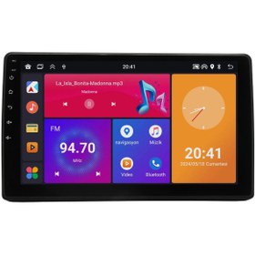 Resim Carvocal Ford Transit Uyumlu Android Multimedya Sistemi (2019-2024) CRV4127XP 