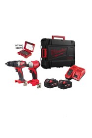 Resim GenelTedarik MİLWAUKEE M18 BLPP2B3-502B 2Lİ SET (BLIDR-BLDD2) MATKAP SETİ 