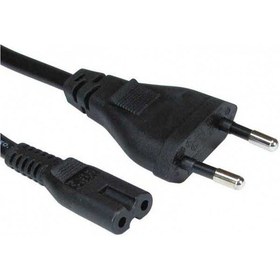 Resim Ac Power Güç Laptop Kablosu 220 Volt Priz Fiş Tv Teyp Elektrik 