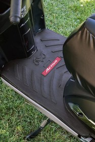 Resim SonicTouch Motosiklet Paspası Activa Model Uyumlu Kaymaz Taban Ayak Basamak Koruma Matı 