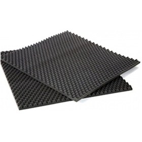 Resim Akustik Ses Yalıtımı Yumurta Sünger 30Mm Yanmaz 50Dns 100Cmx100Cm 