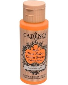 Resim Cadence Sytle Matt Kumaş Boyası 59 ML F-633 TURUNCU 