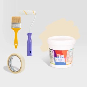 Resim Bi'Boya Ahşap Boyama Seti Fildişi 