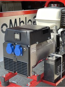 Resim gold moto Goldmoto GM9.5BJHE Benzinli Jeneratör 8.2kVA Monofaze Marşlı 