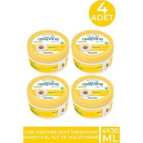 Resim Cire Aseptine Soft Prebiyotik Papatya El Yüz Ve Vücut Kremi 30 Ml 4 Adet 