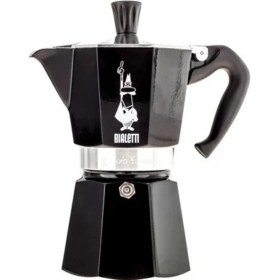 Resim PremiumPort Pratik ve Şık 3 Kişilik Siyah Moka Pot Espresso Makinesi 