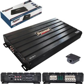 Resim Dynamat Rk-90.5 Oto Anfi Stereo 7500 Watt 5 Kanal Bass Kontrol 4X90W+400W 