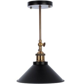 Resim Riolight Retro Mafsallı Hareketli Başlık Metal Tavan Avizesi Şapk 