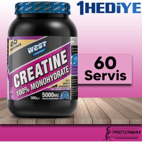 Resim West Nutrition Kreatin Monohidrat 300 Gram - Creatine 