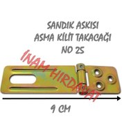 Resim Sandık Askısı - No 25 9 Cm - Asma Kilit Takacağı 