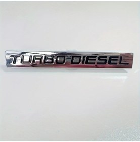 Resim Topnotch Turbo Diesel Metal Sign Kırmızı Altın Siyah Harfler Yüksek Kaliteli Dekor Dayanıklı 