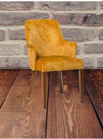 Resim Bengimobilya Zus549 Papel Giydırme Yarım Kolçak Model Sağlam Sandalye Kayın To 