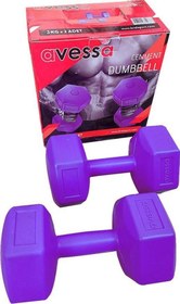 Resim Avessa 3 Kg Plastik Dambıl Set DB-4141-3 