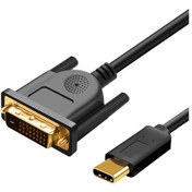 Resim Qgeem UA18 USB-C DVI Adaptörü 4K Tip-C Kablosu 1.2 Metre 