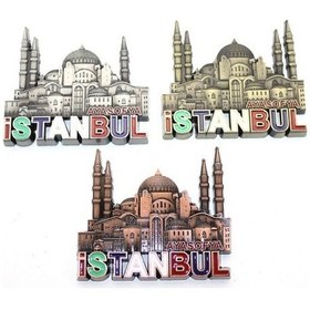 Resim İstanbul Temalı Metal Magnet Model 6 