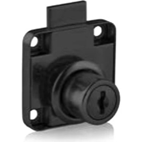 Resim Canex 138-622 mm Çekmece Kilidi Siyah 