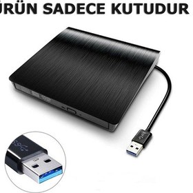 Resim Usb 3.0 Sata Harici Dvd Rw 12.7 Mm External Boş Cd Dvd Kutusu 