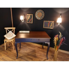 Resim Wooding 120 cm Tek Çekmeceli Masif Çalışma Masası 