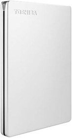 Resim Toshiba Canvio Slim 2.5" 2TB USB 3.2 Gen-1 Silver (HDTD320ES3EA) Taşınabilir Harici Sabit Disk 
