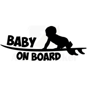 Resim Arabada Bebek Var Oto Motor Laptop Duvar Folyo Sticker 80 X 32 Cm 