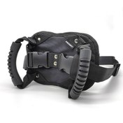 Resim ebakbak Motosiklet Artçı Güvenlik Kemeri Ayarlanılabilir Motor Artçı Tutunma Aparatı 