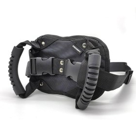 Resim ebakbak Motosiklet Artçı Güvenlik Kemeri Ayarlanılabilir Motor Artçı Tutunma Aparatı 