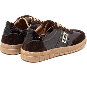 Resim Sneaker Günlük Kadın Rc-26y-055-7122 John May Kahve Süet-kahve Fltr-kahv Yln Kahverengi 