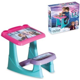 Resim Frozen Çalışma Masası - Çalışma Masaları - Eğitici Masa - Aktivite Masası Renkli 