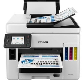Resim Canon Yazıcı - Tarayıcı - Fotokopi Renkli Mürekkep Tanklı Yazıcı Wi-Fi Ethernet Gx7040 
