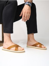 Resim HANOX Ares Baskılı Eva Taban Erkek Parmak Arası Plaj Terlik Flip Flops (2.5) Cm 