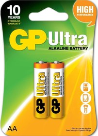 Resim R6 AA Boy Ultra Alkalin Kalem Pil 2 Li Paket Gp15Au-U2 