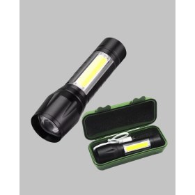 Resim Astraltech 4 Mod Şarjlı Işıldak | Ultra Güçlü Cree LED | Su Geçirmez Alüminyum Gövde 