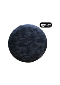 Resim Cute Cover Kamuflaj Stepne Kılıfı Lastik Koruyucu Siyah Kamuflaj N11.32 