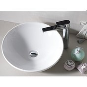 Resim Turkuaz Seramik Cerastyle Zero 46 CM Tezgah Üstü Çanak Lavabo 