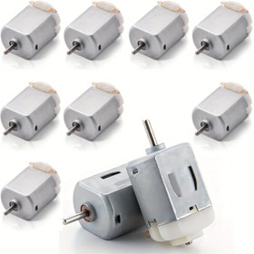 Resim 10 adet, 3V~6V 130 DC Küçük Motor, Kendin Yap Küçük Üretim Motoru, Mikro Küçük Motor 