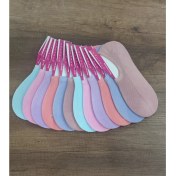 Resim Erceys Bayan 12 Çift Bambu Kısa Spor Ayakkabıdan Görünmeyen Sneakers Dikişsiz Çorap 
